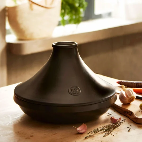 dernière tendance Plat à Tajine En Céramique 27,5 Cm Ardoise Delight Emile Henry 8