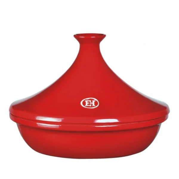 achetez pas cher Plat à Tajine En Céramique 32 Cm Grand Cru (rouge) Emile Henry 1