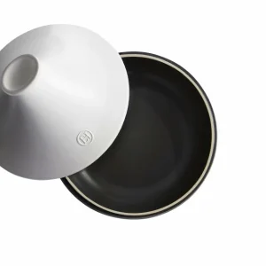 achat pas cher Plat à Tajine En Céramique 33,5 Cm Blanc Ardoise Delight Emile Henry 10