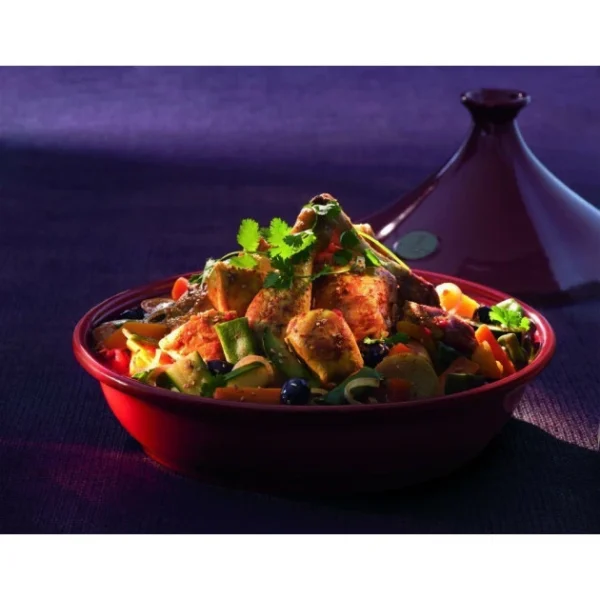 Vente Plat à Tajine En Céramique Fusain (Noir) Emile Henry 32 Cm 3