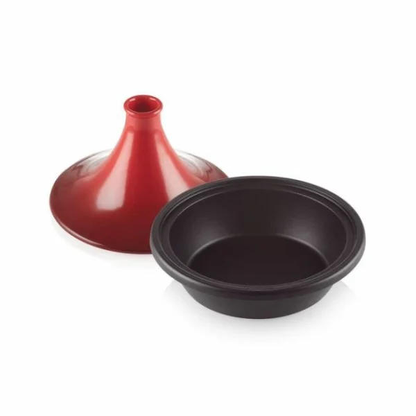 Plat à Tajine En Fonte 31 Cm Cerise Le Creuset grand choix 4