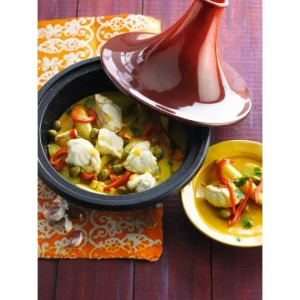 Plat à Tajine En Fonte 31 Cm Cerise Le Creuset grand choix 15