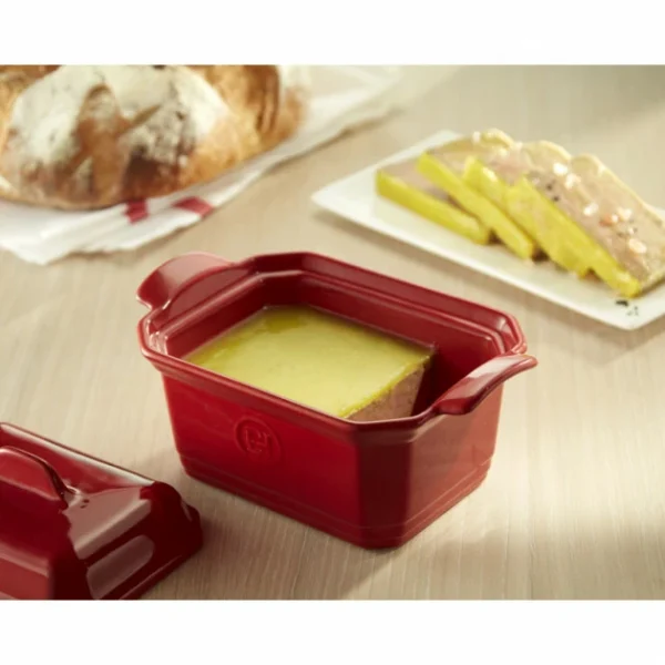 Terrine à Foie Gras Avec Presse 0,6L Emile Henry – Couleur Farine magasin 3