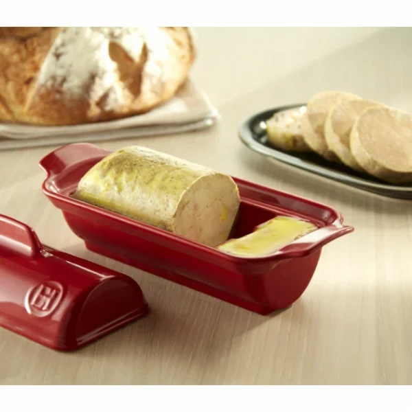 excellent qulity Terrine à Foie Gras Façon Médaillon 0,5L Emile Henry – Couleur Farine 3