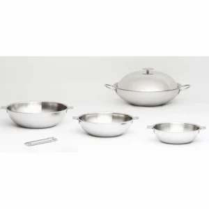 commentaire favorable Wok Casteline Ø 20 Cm Manche Amovible Inox Cristel 14