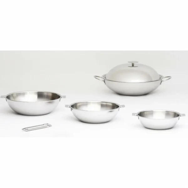 commentaire favorable Wok Casteline Ø 20 Cm Manche Amovible Inox Cristel 5