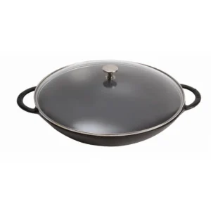 Wok En Fonte 37 Cm Noir Staub mode 6