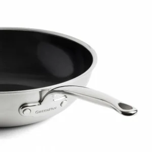 Wok Inox Ø 30 Cm PREMIERE GreenPan Couleurs variées 11