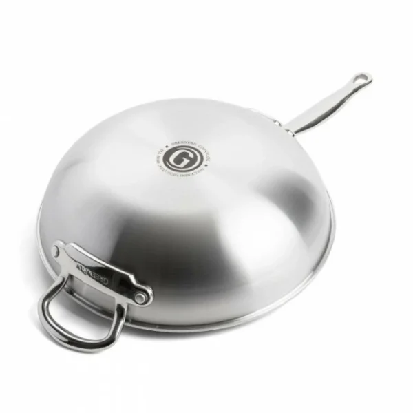 Wok Inox Ø 30 Cm PREMIERE GreenPan Couleurs variées 5