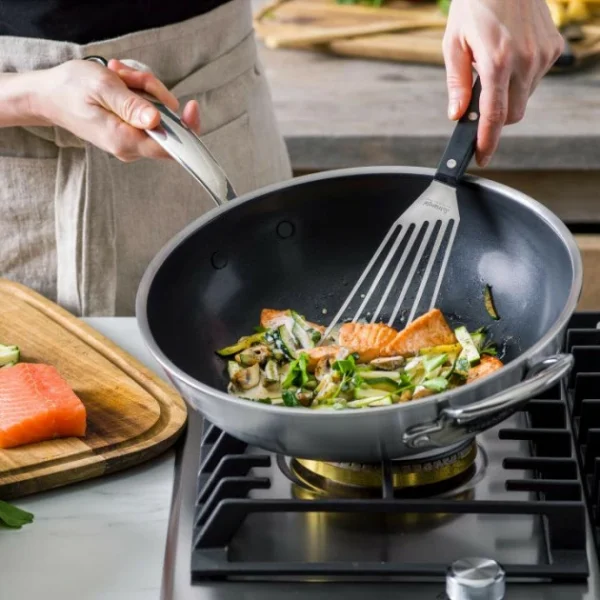 Wok Inox Ø 30 Cm PREMIERE GreenPan Couleurs variées 6